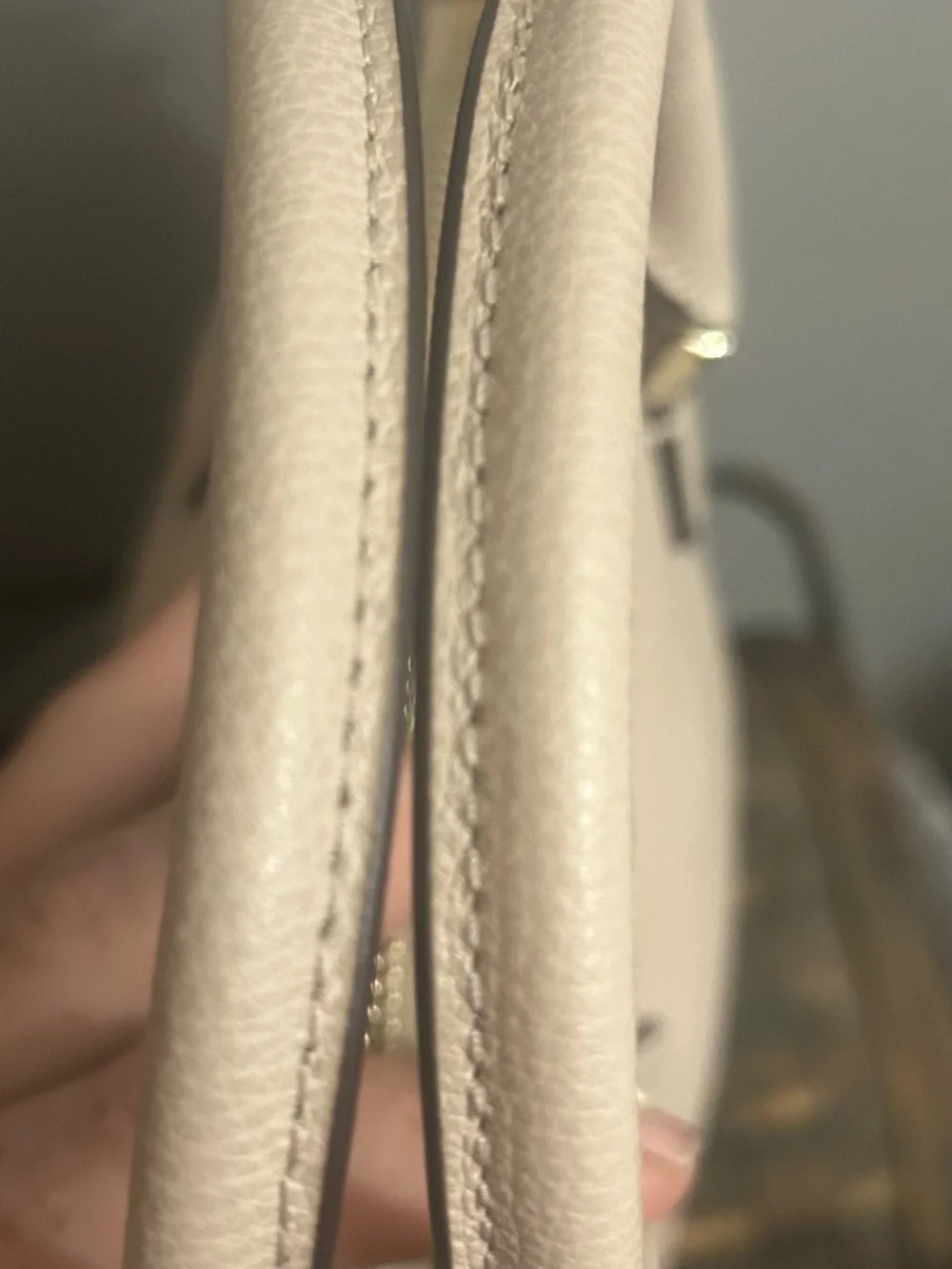 kate spade Cream Dome Satchel with Top Handles & Strap ♠️